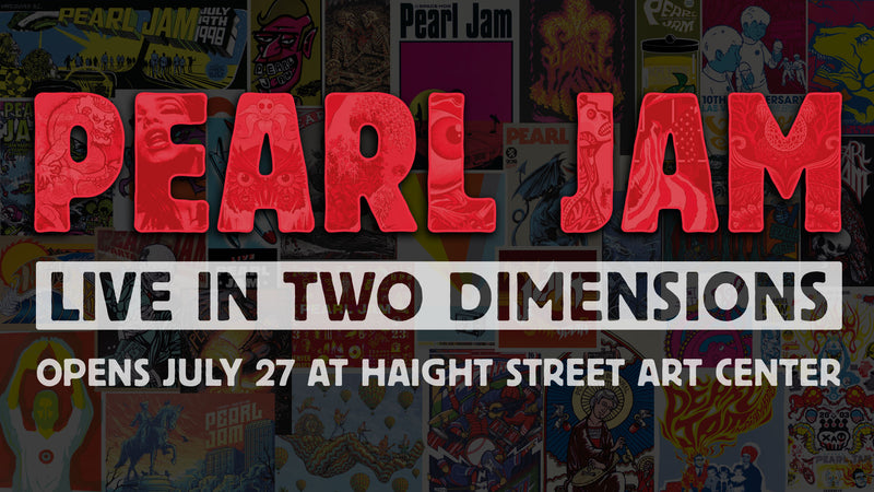 Opening Reception for PEARL JAM: LIVE IN TWO DIMENSIONS