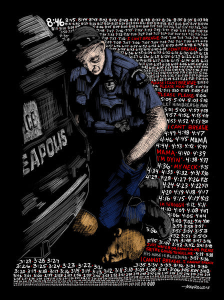 George Floyd: His Life Mattered by John Mavroudis – Haight Street Art Center