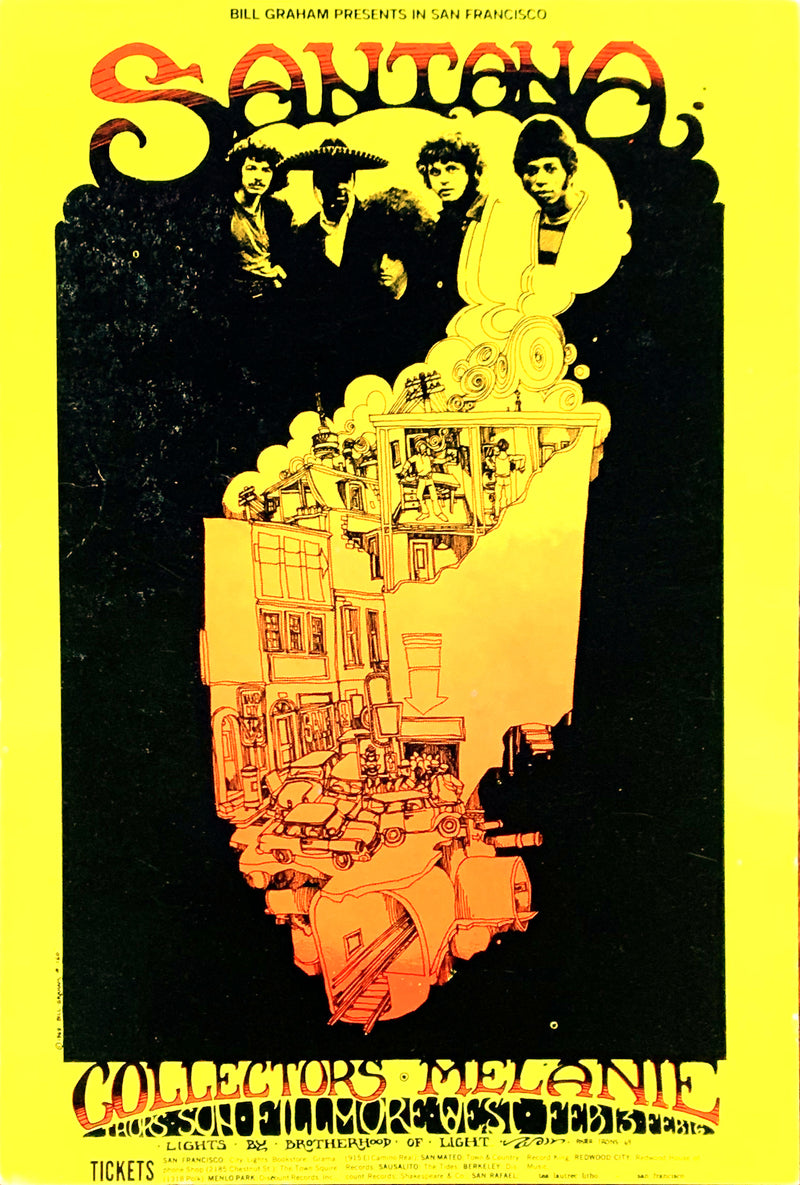 1969-02-13 Santana Postcard (BG 160)
