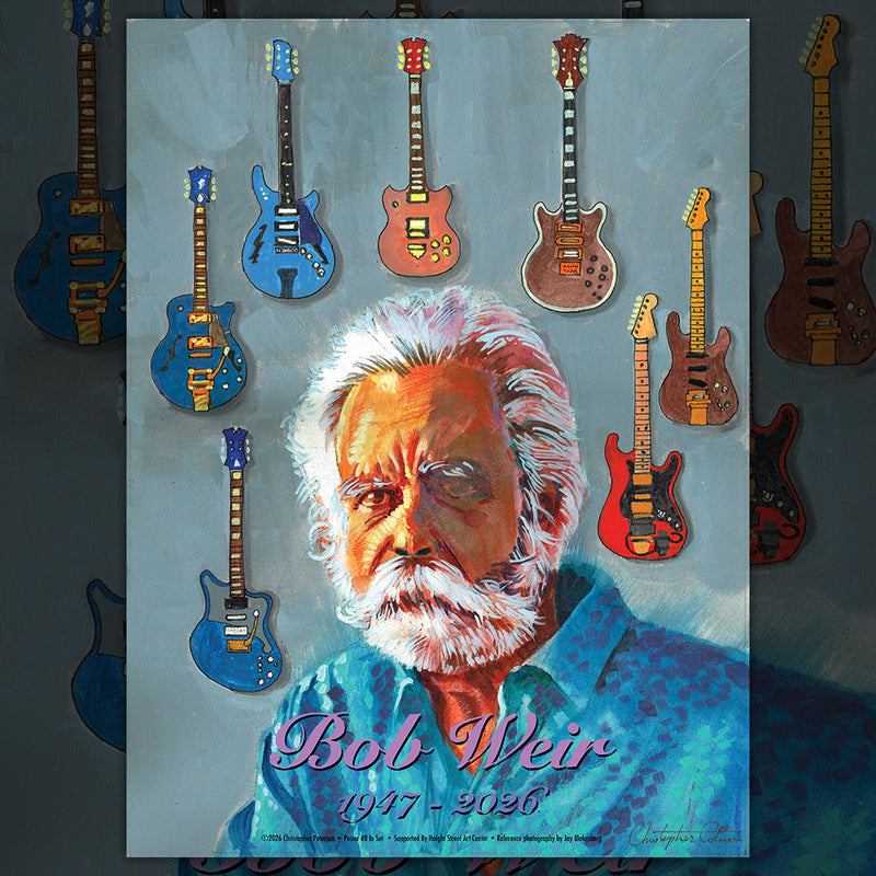 Bob Weir Poster Set, Limited Edition Series – Haight Street Art Center