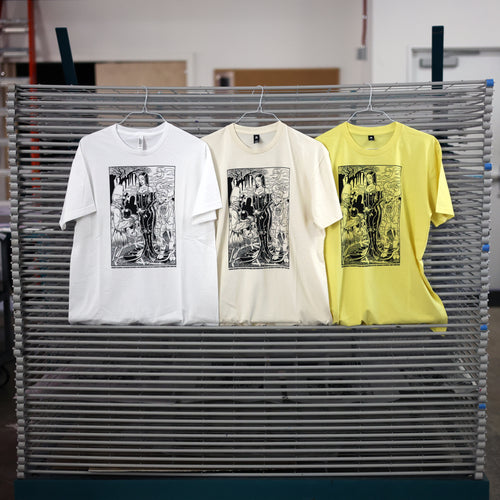 Home Show: A Chuck Sperry Retrospective official t-shirt, yellow