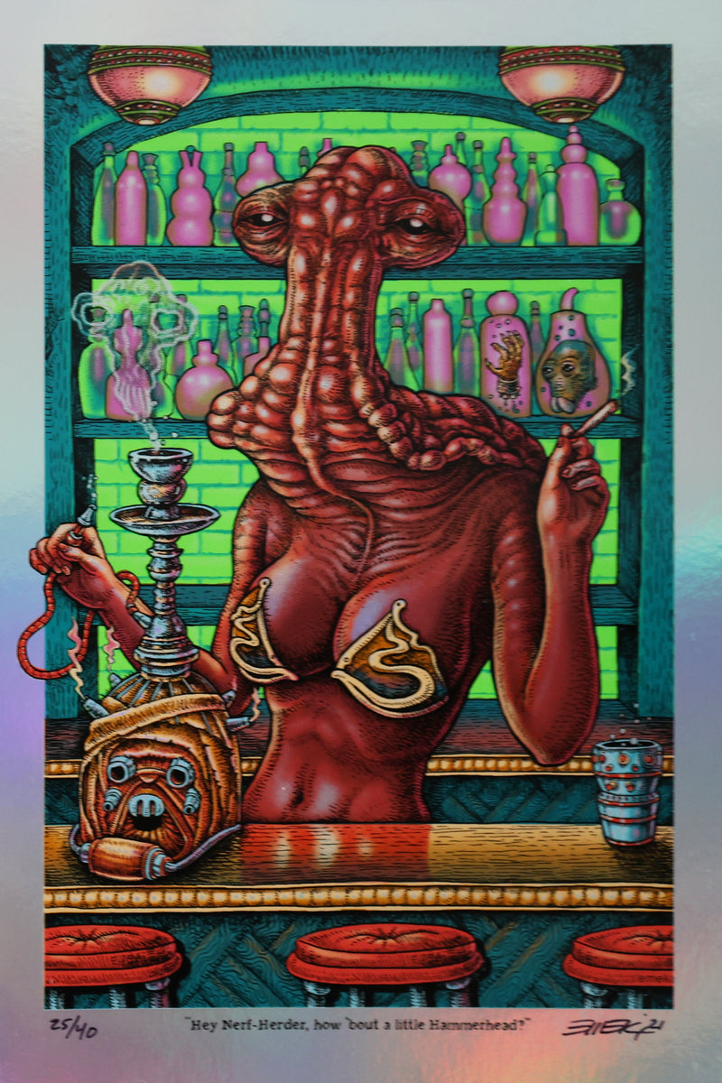 Foil Version Hammerhead from Emek's Stoned Wars Series