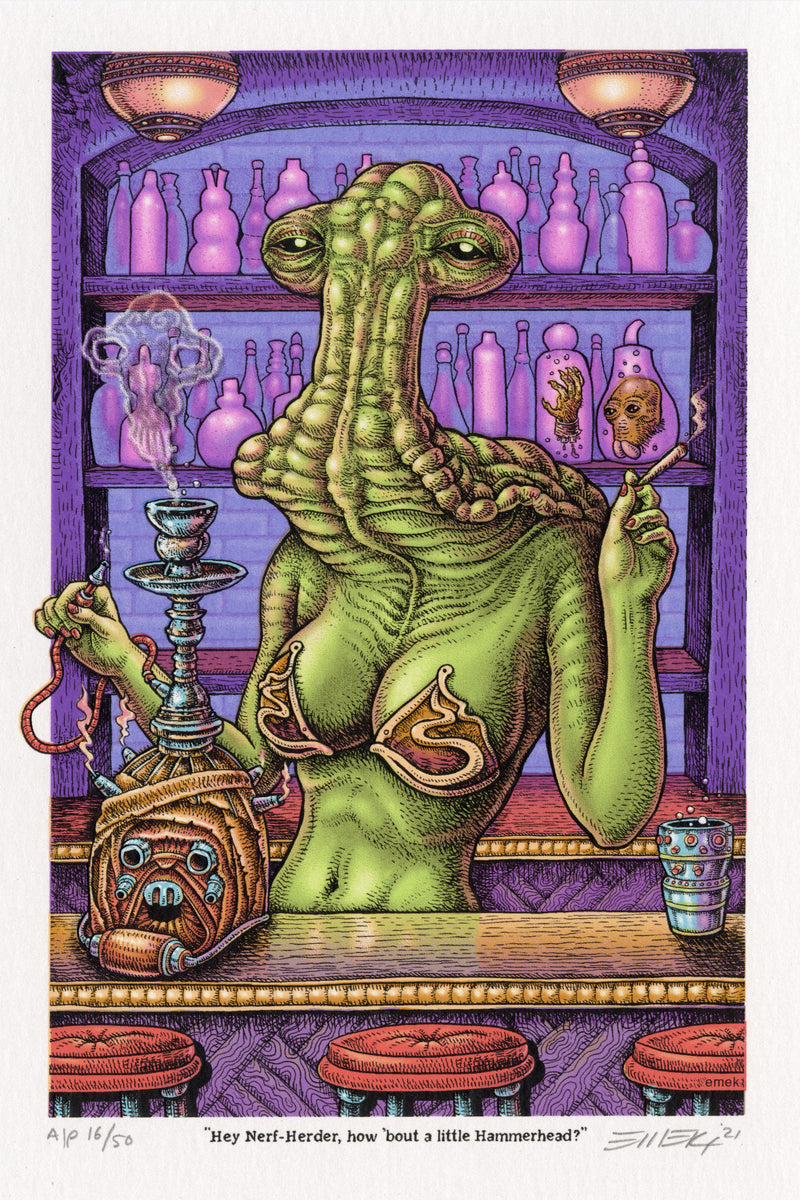 Hammerhead from Emek's Stoned Wars Series