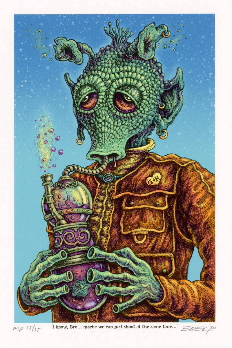 Weedo from Emek’s Stoned Wars Series
