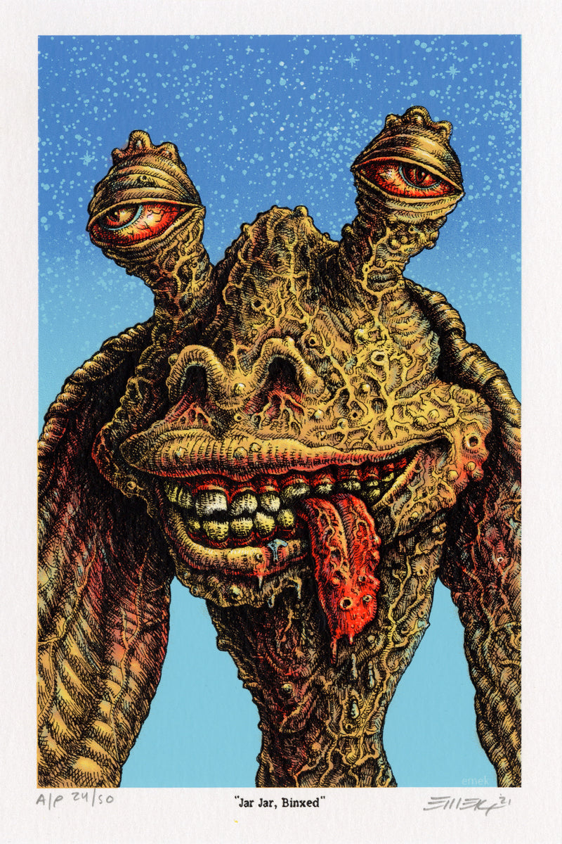 Jar Jar from Emek’s Stoned Wars Series
