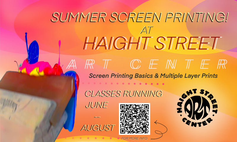 August: Screen Printing Basics