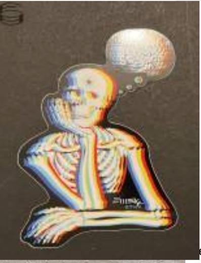 Thinker Sticker
