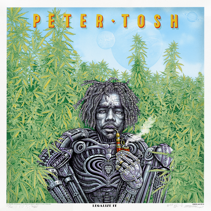 Peter Tosh, Legalize It by Emek