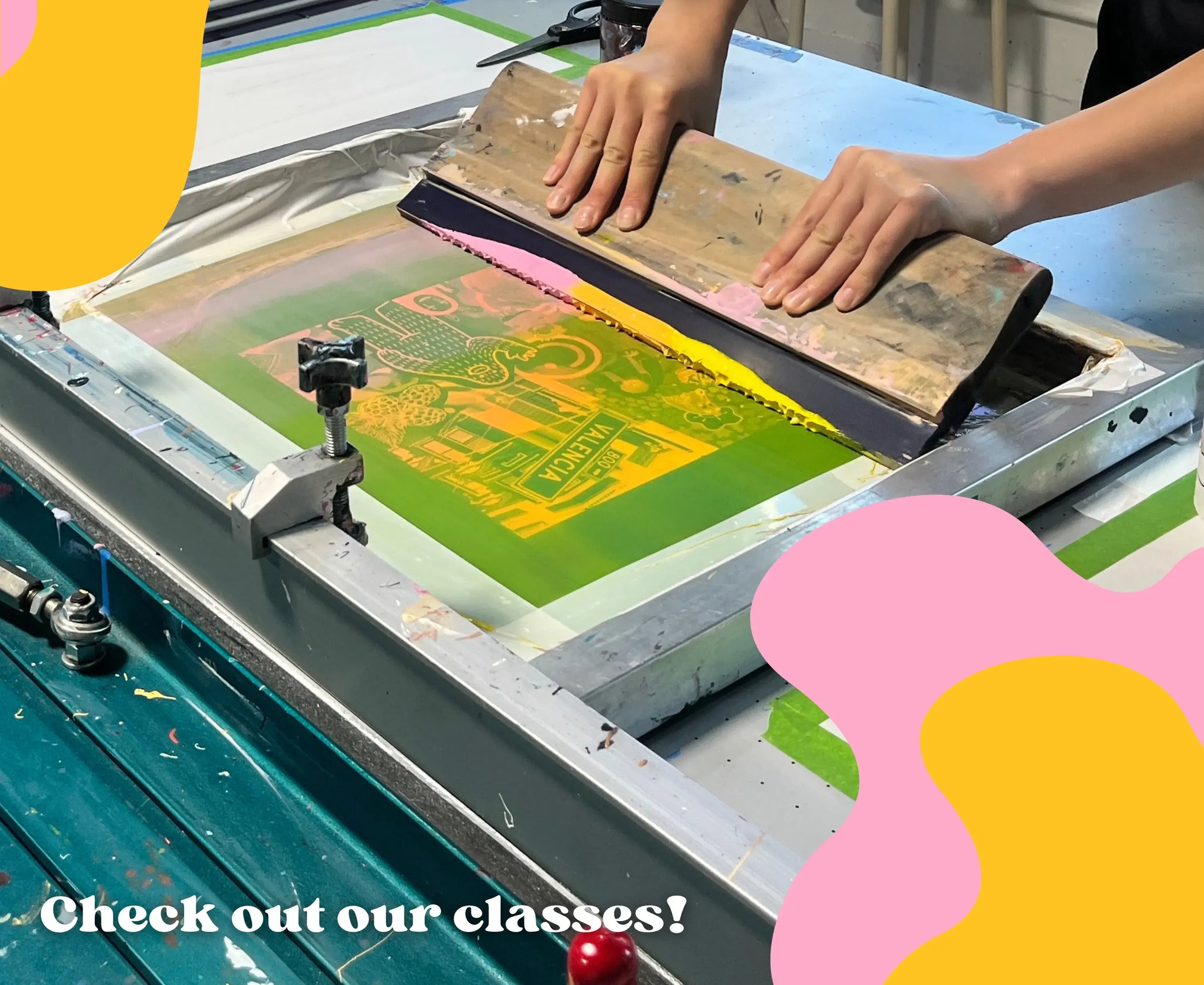 T shirt screen printing classes cheap