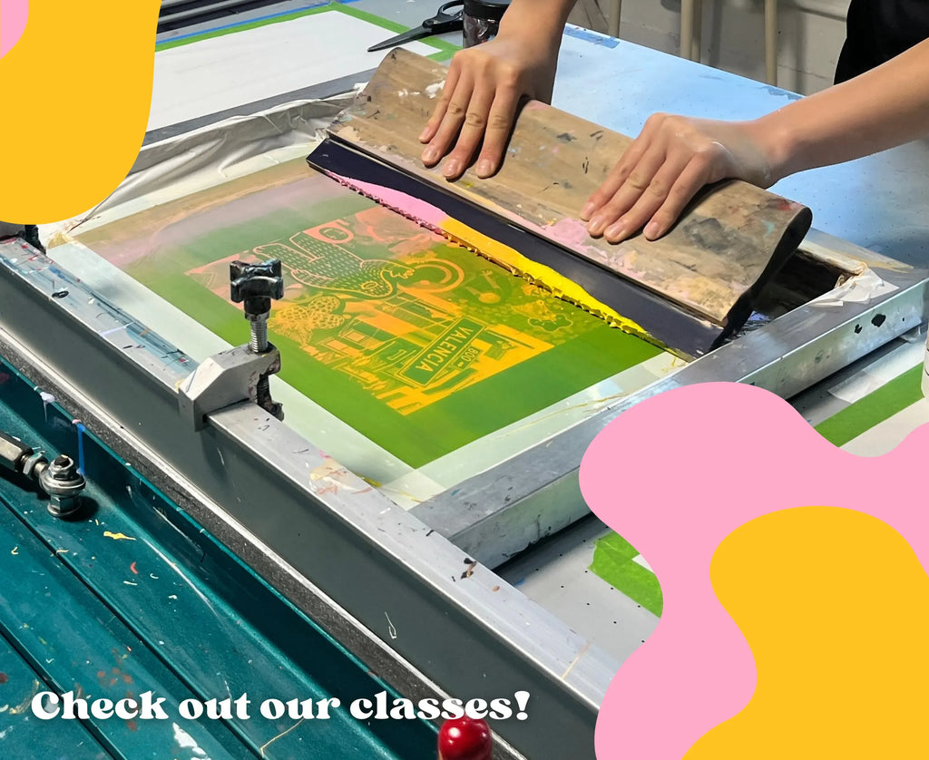 July Screen Printing Basics, 2024 – Haight Street Art Center