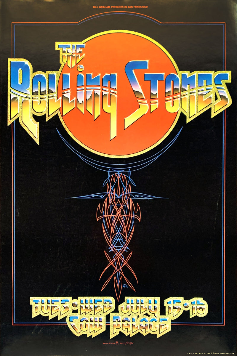 1975-07-15 The Rolling Stones Cow Palace