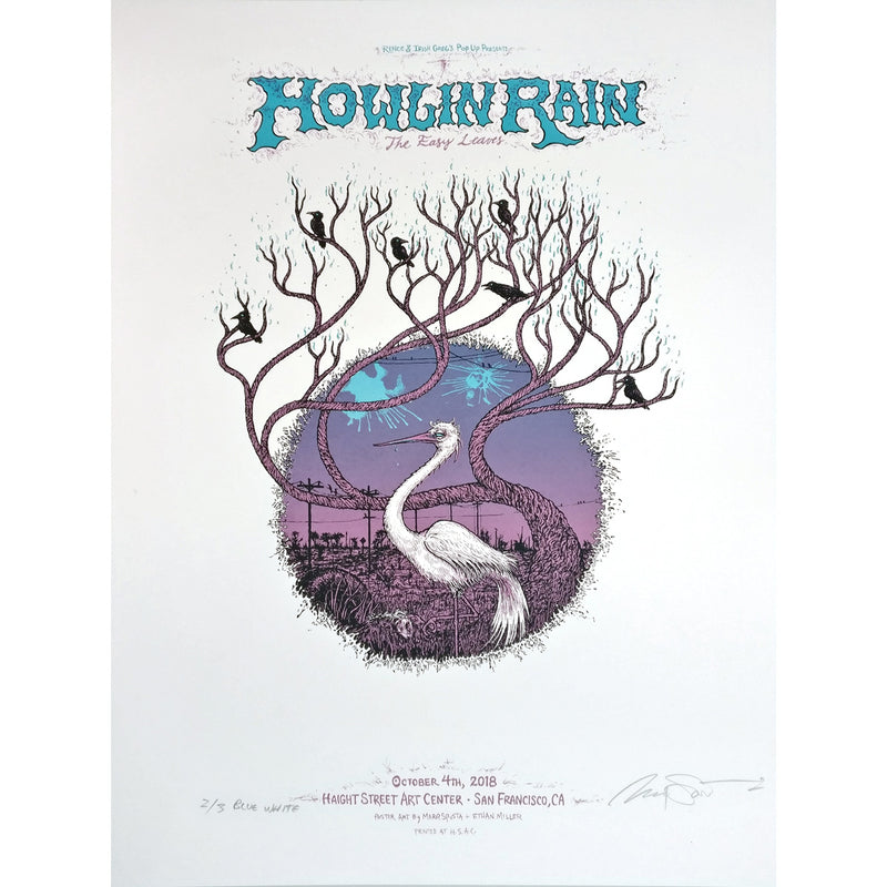 2018-10-04 Howlin Rain Show Poster