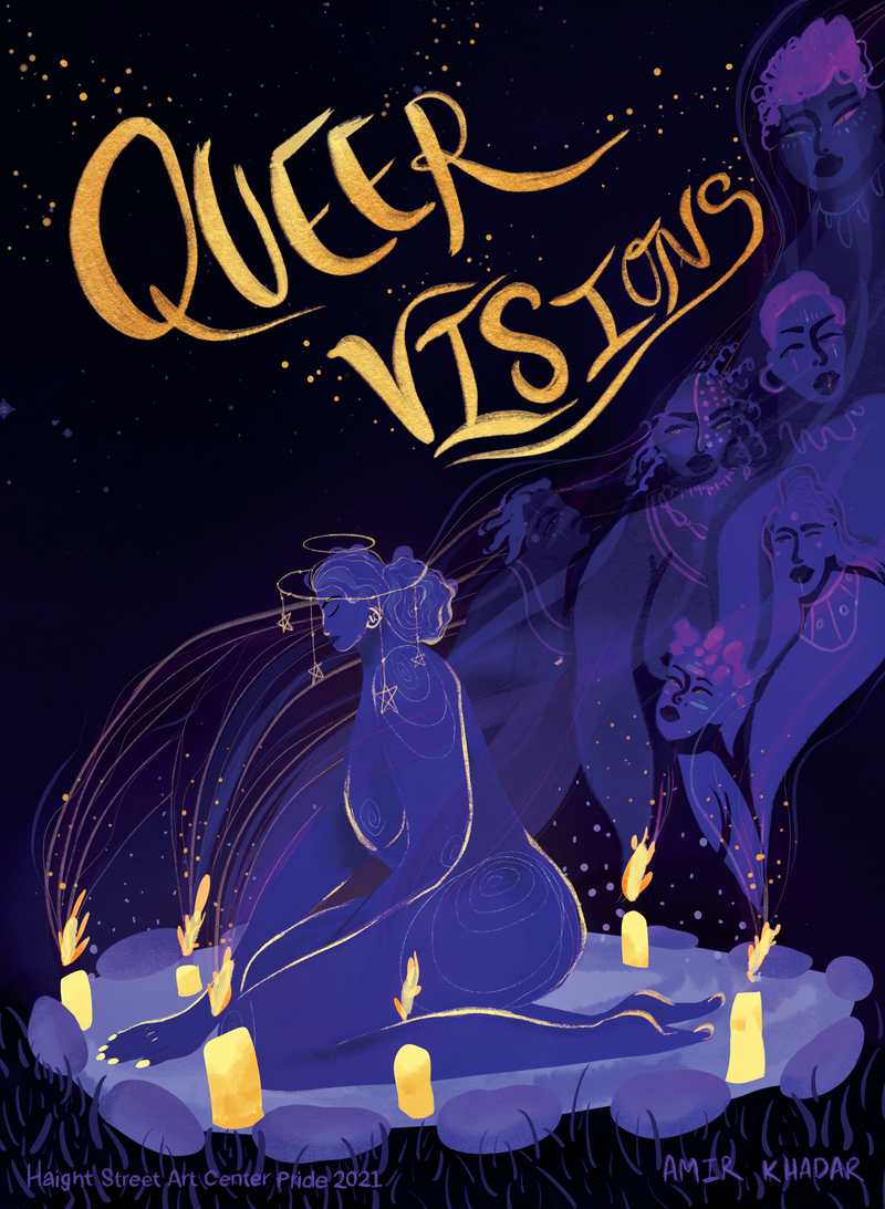 Queer Visions Exhibition Poster