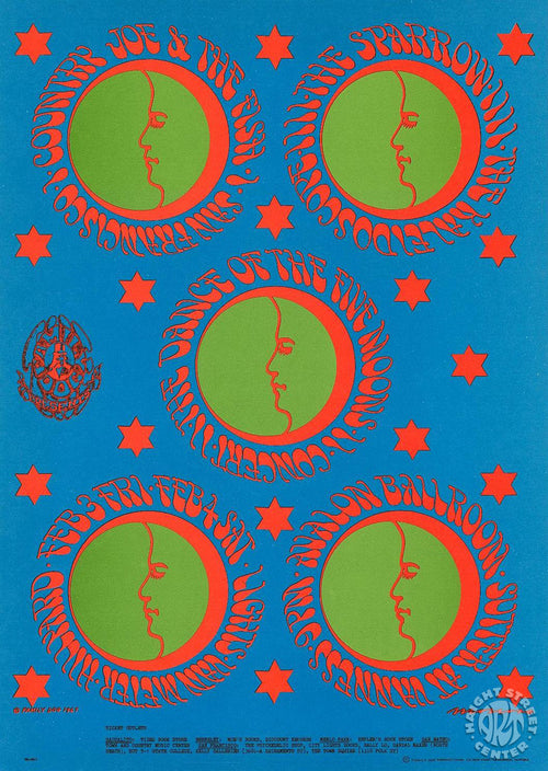 1968-12-31 Grateful Dead Postcard – Haight Street Art Center