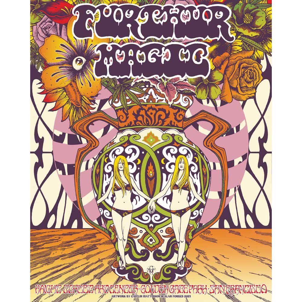 Furthur Magic Digital Print by Alan Forbes & Caitlin Mattisson