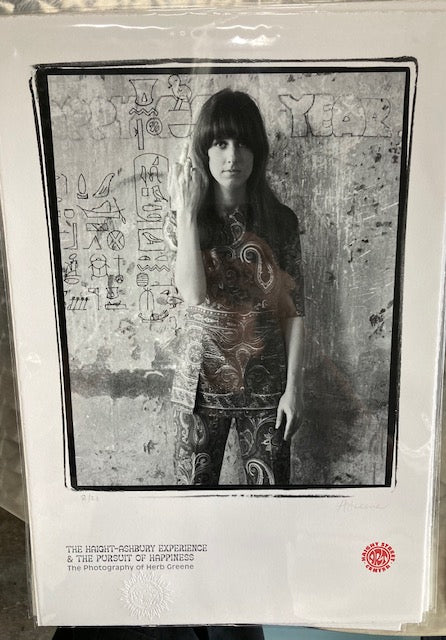 Grace Flippin, Deckle Edge Fine Art Paper, Herb Greene Commemorative Show Print