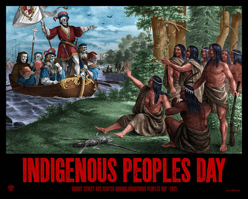 Indigenous People’s Day Poster by Chris Shaw - Free Download